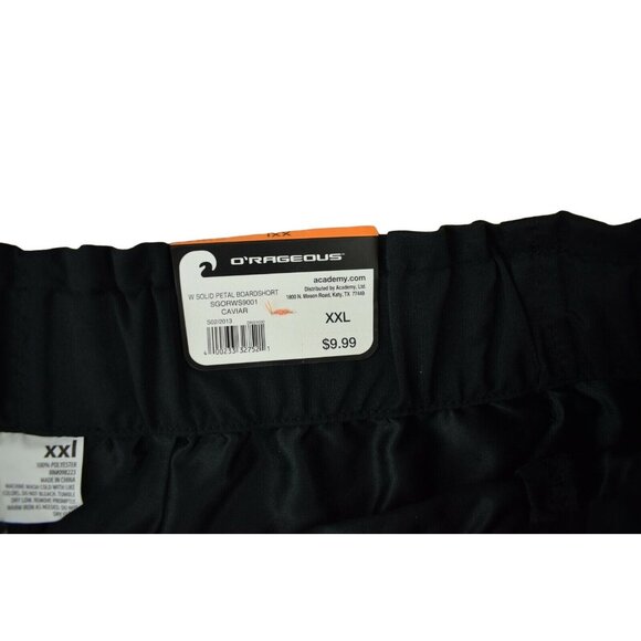 ORageous Misses XXL Black Petal Board Shorts New with tags - Picture 4 of 4